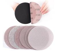 Sruhrak 150mm Mesh Sanding Pads 50 Pcs Net Sandpaper 80 to 400 Grit | Hook and Loop Sanding Net for Sander Efficient Dust Removal Random Orbital Sander Polishing and Sanding