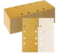 Sruhrak 93x230mm Sandpaper 8 Hole Sanding Pads 35 Pcs Grits 40 Set