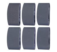 Sruhrak Sanding Belt 100 X 610mm- 12 Pcs Silicon Carbide Sanding Belts 2 X 60/120/240/400/600/800 Assorted Grits High Performance Silicon Carbide Abrasives for Knife Sharpening and Metalworking