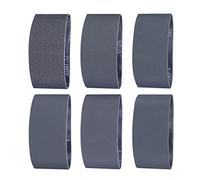 Sruhrak Sanding Belt 74 X 457mm- 12 Pcs Silicon Carbide Sanding Belts 2 X 60/120/240/400/600/800 Assorted Grits High Performance Silicon Carbide Abrasives For Knife Sharpening and Metalworking