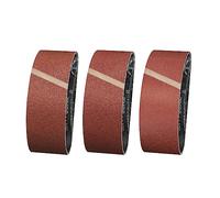 Sruhrak Sanding Belt 75 x 533 mm - 12 Pieces Belt Sander Sanding Belts, 4 Pieces Each Grit 60/80/120 Sanding Belt Set, for Sanding, Filing, Sharpening and Rust Removal