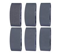 Sruhrak Sanding Belt 75 X 533mm- 12 Pcs Silicon Carbide Sanding Belts 2 X 60/120/240/400/600/800 Assorted Grits High Performance Silicon Carbide Abrasives For Knife Sharpening and Metalworking