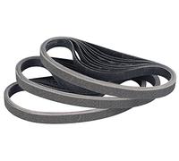 Sruhrak Sanding Belts 10 x 330mm- 30 Pcs 60 Grit Silicon Carbide Sanding Belt- High Performance Silicon Carbide Abrasives For Knife Sharpening and Metalworking