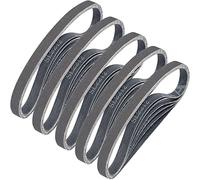 Sruhrak Sanding Belts 13 x 457mm- 30 Pcs 120 Grit Silicon Carbide Sanding Belt- High Performance Silicon Carbide Abrasives for Knife Sharpening and Metalworking