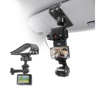 Sruim Adjustable Car Sun Visor Mount for DJI Osmo Pocket 4 4Pro 3