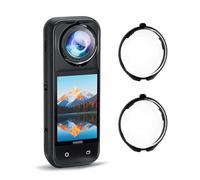 Sruim Insta 360 X5 Premium Lens Guards, Tempering Glass Lens Protector Cover for Insta360 X5 Accessorie (Optical glass)