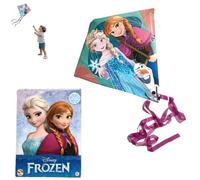 SRV Disney Frozen Kite for Kids - Easy Fly Character Kite, Lightweight Fibreglass Frame with Ripstop Fabric, Kids Outdoor Toy 3+, Beach Garden Park Family Adventure Gift Idea