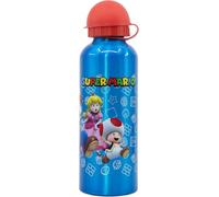SRV Hub 18oz Super Mario Water Bottle 530ml Reusable Water Bottle Durable Aluminum Drink Lightweight Leakproof KBT Disney Bottle, Travelling, Hiking, Camping | 21cm