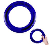 SRV Hub 1x Blue Flying Ring Skimmer Disc Toy, Professional Flying Disc Throw and Catch Toy, Flyer Disc Gift for Boys Girls, Kids Adults Summer Beach Outdoor Garden Play Frisbee Ring Size 25cm