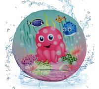 SRV Hub 1x Octopus Design Splash Water Skimmer, Soft Catch Flying Disc, Beach Play Disc Toy, Outdoor Sports Foam Flying Disk Summer Floating Water Toys for Kids and Adults 18cm