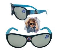 SRV Hub Avenger Kids Polarized Sunglasses for Boys 13cm, UV Protection Childrens Captain America Sunglasses Plastic Frame, Sports Sunglasses for Kids 3-8 Years