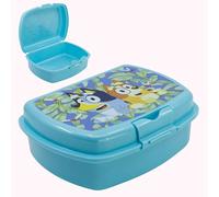 SRV Hub Bluey Plastic Lunch Box BPA Free Leak Proof Sandwich Pot Airtight Fridge/Freezer Food Boxes School Traveling Snack Boxes Picnic Trips Food Storage Container for Kids Adults 3+ Years