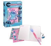 SRV Hub Disney Stitch Diary & MAgic Pen Set for Girls - Stitch Themed Journal & Notebook - Kids Stationery Gift Set - Creative Writing Diary for School & Travel - Gift Box Included