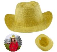 SRV Hub Easter Bonnet Hat | Easter Egg Hunt Cowboy Hat for Kids and Adults | Summer Hat for Dress Up and Decoration, Easter Bonnet Decorate Parades Gift, Easter Hat Size-54cm