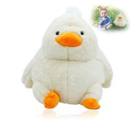 SRV Hub Easter Plush Chick Toy 23cm, Plush Chick with Blushing Cheeks, Kids Soft Chicken Stuffed Animal, Newborn Babies Gifts, Toddler Hide Seek, Interactive Birthday, Easter Present