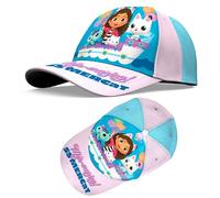 SRV Hub Gabby's Dollhouse Cotton Baseball Cap, Kids Cute Casual Light Pink Hat, Relaxed and Easygoing Hat for Girls, Perfect for Everyday Adventures 3+ Years