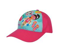 SRV Hub Gabby's Dollhouse Polyester Sun Hat, Pink Baseball Cap for Kids, Any Hot Summer Day, Adjustable Cap for Sporting Activities 3+ Years