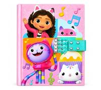 SRV Hub Gabby's Dollhouse Secret Diary with Code & Sound, Girls Travel Journal, Writing & Drawing Notebook, Back to School Stationery Gift, Pink Cover, Age 6+