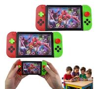 SRV Hub Marvel Spiderman Water Ring Game 2Pcs for Kids 3+, Licensed Handheld Travel Toy, Retro Push Button Interactive Sensory Game, Party Bag Filler, Screen-Free Fun - 15cm