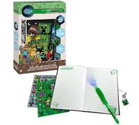 SRV Hub Minecraft Magic ink Pen with Diary set Set for Boys - Journal with Writing Pen - Kids Stationery Gift Set - Notebook for Creative Writing, School & Travel - Gift Box