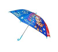 SRV Hub Paw Patrol Kids Umbrella 3-7 Years, Folding Windproof Brolly with Auto Open, Lightweight Rainproof Canopy with Marshall Chase Print, Travel Umbrella Boys Girls Gift