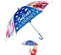 SRV Hub - POE Brolly Characters Print Clear Umbrella for Kids Age 3+