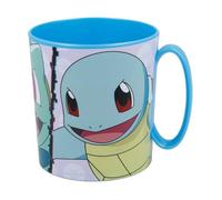SRV Hub Pokemon Plastic Cup with Handle 390ML, BPA Free Microwave Safe Mug for Girls, Dishwasher Safe Reusable Drinking Mug for Home School Travel