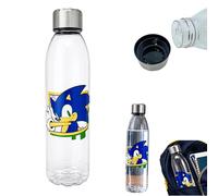 SRV Hub Sonic The Hedgehog Water Bottle 980ml - BPA Free Reusable Kids Water Bottle with Leak Proof Metal Screw Cap - Sonic Cartoon Drink Bottle for School, Sports, Travel & Outdoor