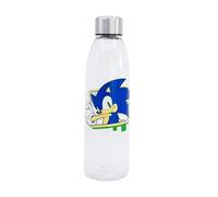 SRV Hub Sonic The Hedgehog Water Bottle 980ml - BPA Free Reusable Kids Water Bottle with Leak Proof Metal Screw Cap - Sonic Cartoon Drink Bottle for School, Sports, Travel & Outdoor