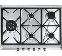Smeg SRV575GH5 hob Stainless steel Built-in 70 cm Gas 5 zone(s)