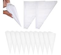 Srvauyea 20 Pcs Large Capacity Masonry Grout Bags, Mortar Bag, Plastic Grouting Bag,Tear-resistant Cement Piping Tool,for Exterior Wall Construction and Professional Grouting.