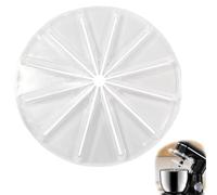Srvauyea Mixing Head Anti-Splatter Baffle,Stand Mixer Accessory Splatter, Guard Clear Mixer Accessories, Anti-Splatter Baffle for Tilt Head & Bowl Lift Stand Mixer.