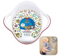 SRVertex PAW Patrol Soft Padded Toilet Training Seat for Toddlers 40cm Plastic Toilet Trainer with Soft-Grip Handles, Easy Wipe Clean Toilet Seat Toddler 18+ Months