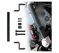 SRVSQTPTVK Bracket Navigation Motorcycle For Kawa&saki For NINJA400 For NINJA 400/250 EX400 For NINJA250 12/22MM Motorcycle Phone Holder Stand GPS Navigation Plate Bracket Accessorie(12MM)