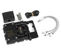 SRVSQTPTVK Bracket Navigation Motorcycle For RA1250 For Pan For America 1250 S 2021- Motorcycle GPS Navigation Plate Bracket Windshield Stand Phone Mobile Phone Holder(Wireless charging)
