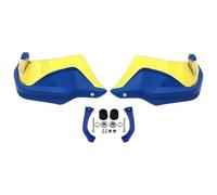 SRVSQTPTVK for BMW for R NineT for Pure for Racer for Urban G/S for Scrambler 2017-2023 Hand Guards Motorcycle Handlebar Handguard Protector Handlebar Hand Guards(Blue Yellow Set)
