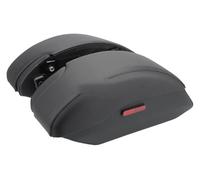 SRVSQTPTVK for Indian for Scout Motorcycle Black Quick Release Semi Rigid Saddlebags Side Box and Mounting Spools Motor Pannier Bag Saddle Bag