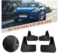 Srwqvnea 4 X Rubber Molded Car Mud Flaps for Ford Focus Mk4 St 2019, Custom Front/Rear Wheel Mudguards Splash Guards with Screws, No Need to Drill Holes