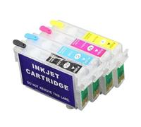 SRxBKC 4PCS T0691 69 Refillable Ink Cartridge Compatible With N11 NX215 NX300 NX305 NX400 NX415 CX7400 CX7450 NX100 NX105 NX110 NX115 NX200