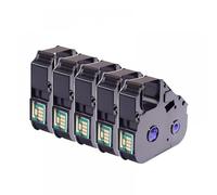 SRxBKC 5/20pcs Compatible For Printer Models Mk2600 Mk2500 Mk2100 Mk2000 Mk1500 Mk1100 Mark 1 Pro M-11C M-1STD LB-200BK MK-RS100B PT-200BK(5pcs)