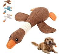 SRYSTZWO A sturdy duck toy designed specifically for dogs that love to chew, new for 2026. Indestructible, durable stitching, suitable for dogs who love to chew.