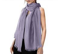 SRZYMJ cotton bandana black shawl cape ladies scarves lightweight purple womens scarf winterblack fleece birthday gifts pashmina scarf red scarf with sleeves