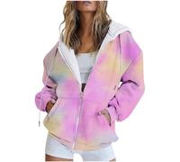 SRZYMJ red zip up hoodie cardigan clip black jumper dress for women uk size 18 women sweaterpurple hoodie women wearable blanket plain red hoodie womens women's jumper