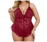 SRZYMJ Womens Lingerie Set Lingerie Corset Pink Womens Underwear Multipack Thong Shapewear Dress Women Sexiest Halloween costumeswomen's Shapewear Babydoll Lingerie for Women Underwired Plus Size