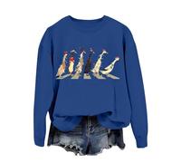 SRZYMJ women's sweatshirts blue hoodie with letter s halloween jumper women pumpkin sweatshirt fabricpolo neck jumpers for women uk womens tops size 14 uk ladies cardigans size 20/22 green pink