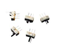 SS-12D00-Mini Sliding Switch, 3Pin, 1P2T, 2 Positions, Fist, 3mm, 4mm, 5mm, 6mm, Sliding Switch, 10/20/50pcs(Handle height 4MM,10Pcs)
