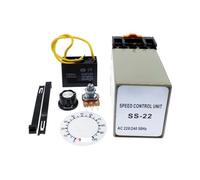 SS-22 AC 220V/240V 50Hz 0-100 RPM electronic starter Speed Control Switch + 20K Ohm Potentiometer IDGTTLDF