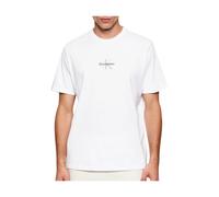 SS 30S Micro Monologo Graphic Tee - male - Calvin Klein Jeans - T-Shirts - White - L - Tops L