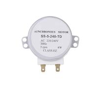 SS-5-240-TD 220/240V 4W 5RPM Micro Synchronous Motor for Warm Air Blower 50Hz Microwave Oven Tray Motor