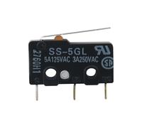 SS-5 Series Micro Switch SS-5GL SS-5GL2 SS-5GL13 Plastic Housing with Stable Performance 10 PCS(SS-5GL13)